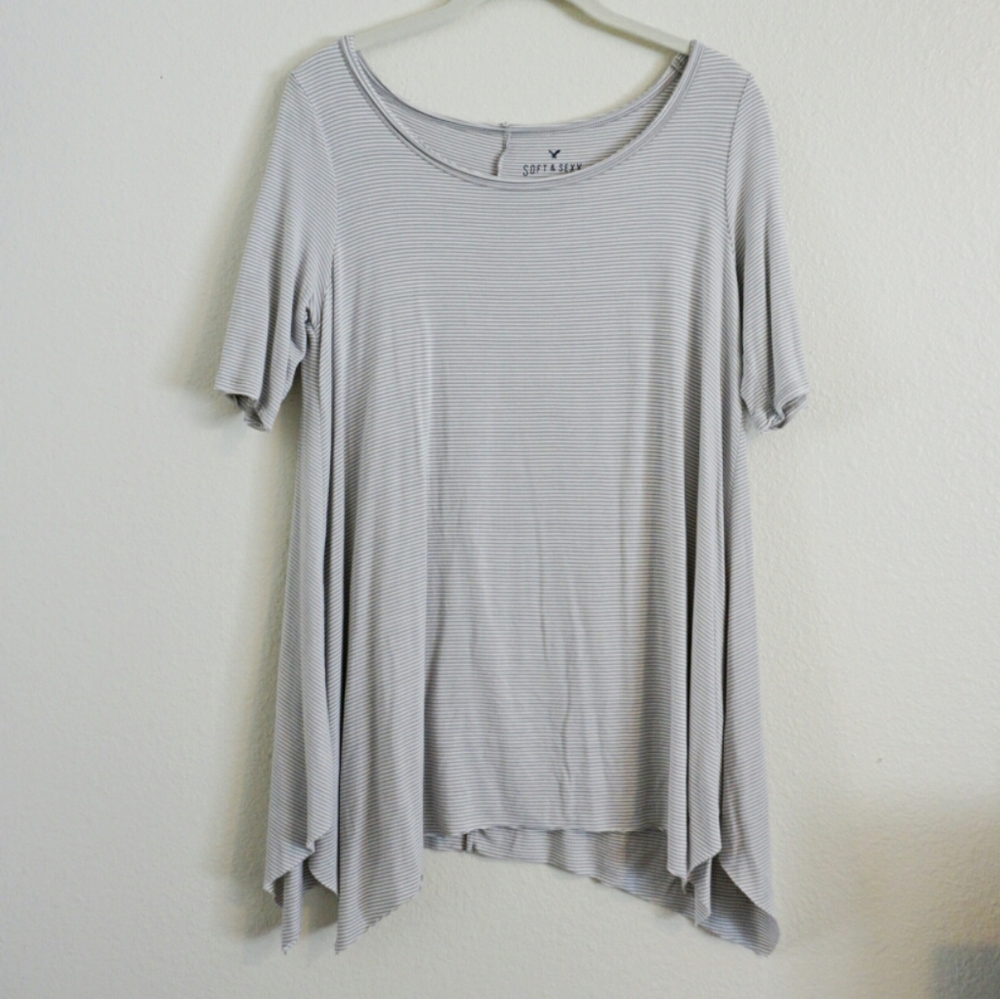 American Eagle Soft & Sexy Striped Top